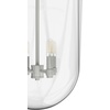 image:imageHunter  Sacha 4light Brushed Nickel Medium Size Pendant Light Dimmable Modern Style Urn Shaped for Bedrooms Kitchens Dining Living Rooms  19319