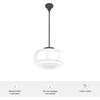 image:imageHunter  Saddle Creek 1light Noble Bronze Medium Size Pendant Light Dimmable Schoolhouse Style Schoolhouse Shaped for Bedrooms Kitchens Dining Living Rooms  19191