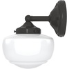 image:imageHunter  Saddle Creek 1light Noble Bronze Medium Size Sconce Light Dimmable Schoolhouse Style for Bedrooms Kitchens Foyers Bathrooms  19186Noble Bronze