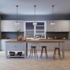 image:imageHunter  Saddle Creek 1light Noble Bronze Small Pendant Light Dimmable Schoolhouse Style Schoolhouse Shaped for Bedrooms Kitchens Dining Living Rooms  19188