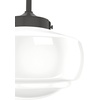 image:imageHunter  Saddle Creek 1light Noble Bronze Small Pendant Light Dimmable Schoolhouse Style Schoolhouse Shaped for Bedrooms Kitchens Dining Living Rooms  19188