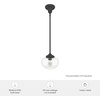 image:imageHunter  Saddle Creek 1light Noble Bronze Small Pendant Light Dimmable Schoolhouse Style Schoolhouse Shaped for Bedrooms Kitchens Dining Living Rooms  19046