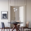 image:imageHunter  Saddle Creek 3light Brushed Nickel Medium Size Cluster Light Dimmable Schoolhouse Style Round Shaped for Bedrooms Kitchens Dining Living Rooms  19500