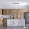 image:imageHunter  Saddle Creek 3light Noble Bronze Large Cluster Light Dimmable Schoolhouse Style Linear Shaped for Bedrooms Kitchens Dining Living Rooms  19499