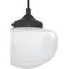image:imageHunter  Saddle Creek 3light Noble Bronze Medium Size Cluster Light Dimmable Schoolhouse Style Round Shaped for Bedrooms Kitchens Dining Living Rooms  19502