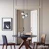 image:imageHunter  Saddle Creek 3light Noble Bronze Medium Size Cluster Light Dimmable Schoolhouse Style Round Shaped for Bedrooms Kitchens Dining Living Rooms  19502