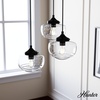 image:imageHunter  Saddle Creek 3light Noble Bronze Medium Size Cluster Light Dimmable Schoolhouse Style Round Shaped for Bedrooms Kitchens Dining Living Rooms  19503Noble Bronze