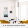 image:imageHunter  Solhaven 1light Bleached Alder Mini Pendant Light Dimmable Modern Style Cylinder Shaped for Bedrooms Kitchens Dining Living Rooms  19240