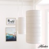 image:imageHunter  Solhaven 1light Bleached Alder Mini Pendant Light Dimmable Modern Style Cylinder Shaped for Bedrooms Kitchens Dining Living Rooms  19240