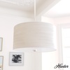 image:imageHunter  Solhaven 2light Bleached Alder Medium Size Pendant Light Dimmable Modern Style Drum Shaped for Bedrooms Kitchens Dining Living Rooms  19243