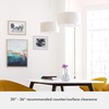 image:imageHunter  Solhaven 2light Bleached Alder Medium Size Pendant Light Dimmable Modern Style Drum Shaped for Bedrooms Kitchens Dining Living Rooms  19243