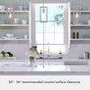 image:imageHunter  Squire Manor 1light Chrome Mini Pendant Light Dimmable Modern Style Rectangle Shaped for Bedrooms Kitchens Dining Living Rooms  19110