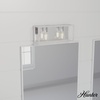 image:imageHunter  Squire Manor 2light Distressed White Medium Size Vanity Light Dimmable Modern Style for Bedrooms Kitchens Foyers Bathrooms  19035