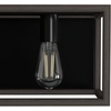 image:imageHunter  Squire Manor 2light Matte Black Medium Size Vanity Light Dimmable Modern Style for Bedrooms Kitchens Foyers Bathrooms  19671