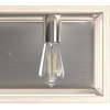 image:imageHunter  Squire Manor 3light Brushed Nickel Medium Size Vanity Light Dimmable Modern Style for Bedrooms Kitchens Foyers Bathrooms  19674