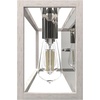 image:imageHunter  Squire Manor 3light Distressed White Medium Size Vanity Light Dimmable Modern Style for Bedrooms Kitchens Foyers Bathrooms  19036