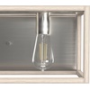 image:imageHunter  Squire Manor 4light Brushed Nickel Medium Size Vanity Light Dimmable Modern Style for Bedrooms Kitchens Foyers Bathrooms  19676