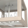 image:imageHunter  Squire Manor 4light Matte Black Medium Size Flush Mount Light Dimmable Modern Style for Bedrooms Kitchens Dining Living Rooms  19088Brushed Nickel