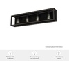 image:imageHunter  Squire Manor 4light Matte Black Medium Size Vanity Light Dimmable Modern Style for Bedrooms Kitchens Foyers Bathrooms  19675