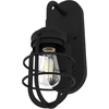 image:imageHunter  Starklake 1light Natural Black Iron Small Sconce Light Dimmable for Bedrooms Kitchens Foyers Bathrooms  19668