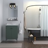 image:imageHunter  Starklake 2light Noble Bronze Small Vanity Light Dimmable Caged Style for Bedrooms Kitchens Foyers Bathrooms  19043Noble Bronze