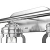 image:imageHunter  Starklake 3light Chrome Medium Size Vanity Light Dimmable for Bedrooms Kitchens Foyers Bathrooms  19051Chrome