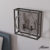 image:imageHunter  Stone Creek 2light Noble Bronze Medium Size Sconce Light Dimmable Rustic Style for Bedrooms Kitchens Foyers Bathrooms  19228