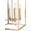 image:imageHunter  Sunjai 4Light Alturas Gold Medium Size Pendant Light Dimmable Formal Style Rectangle Shaped for Bedrooms Kitchens Dining Living Rooms  19988