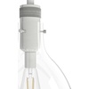 image:imageHunter  Van Nuys 1light Brushed Nickel Medium Size Pendant Light Dimmable Transitional Style Bell Shaped for Bedrooms Kitchens Dining Living Rooms  19296