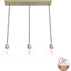 image:imageHunter  Van Nuys 3Light Alturas Gold Transitional Style Dimmable Large Cluster Light for Bedrooms Kitchens Dining Living Rooms  19307