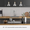 image:imageHunter  Van Nuys 3Light Alturas Gold Transitional Style Dimmable Large Cluster Light for Bedrooms Kitchens Dining Living Rooms  19307