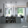 image:imageHunter  Vidria 1light Matte Black Small Pendant Light Dimmable Formal Style Bell Shaped for Bedrooms Kitchens Dining Living Rooms  19724