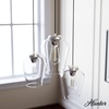 image:imageHunter  Vidria 3light Brushed Nickel Medium Size Cluster Light Dimmable Formal Style Round Shaped for Bedrooms Kitchens Dining Living Rooms  19727