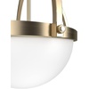 image:imageHunter  Wedgefield 3Light Alturas Gold Medium Size Pendant Light Dimmable Formal Style Sphere Shaped for Bedrooms Kitchens Dining Living Rooms  19236