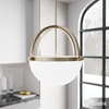 image:imageHunter  Wedgefield 4Light Alturas Gold Formal Style Dimmable Large Pendant Light for Bedrooms Kitchens Dining Living Rooms  19238