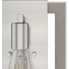 image:imageHunter  Woodburn 1Light Brushed Nickel Modern Style Dimmable Medium Size Sconce Light for Bedrooms Kitchens Foyers Bathrooms  19867