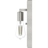 image:imageHunter  Woodburn 1Light Brushed Nickel Modern Style Dimmable Medium Size Sconce Light for Bedrooms Kitchens Foyers Bathrooms  19867