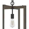 image:imageHunter  Woodburn 1light Brushed Nickel Medium Size Pendant Light Dimmable Modern Style Rectangle Shaped for Bedrooms Kitchens Dining Living Rooms  19813Noble Bronze