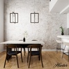 image:imageHunter  Woodburn 1light Brushed Nickel Medium Size Pendant Light Dimmable Modern Style Rectangle Shaped for Bedrooms Kitchens Dining Living Rooms  19813Brushed Nickel