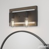 image:imageHunter  Woodburn 2Light Noble Bronze Dimmable Medium Size Vanity Light for Bedrooms Kitchens Foyers Bathrooms  19862Noble Bronze
