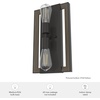 image:imageHunter  Woodburn 2Light Noble Bronze Modern Style Dimmable Medium Size Sconce Light for Bedrooms Kitchens Foyers Bathrooms  19816