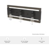 image:imageHunter  Woodburn 3light Noble Bronze Medium Size Vanity Light Dimmable Rectangle Shaped for Bedrooms Kitchens Foyers Bathrooms  19864