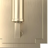 image:imageHunter  Zoanne 1light Alturas Gold Small Sconce Light Dimmable Modern Style for Bedrooms Kitchens Dining Living Rooms  19578Alturas Gold