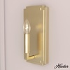 image:imageHunter  Zoanne 1light Alturas Gold Small Sconce Light Dimmable Modern Style for Bedrooms Kitchens Dining Living Rooms  19578Alturas Gold