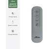 image:imageHunter 52 inch IndoorOutdoor Ceiling Fan and Remote Control AirStack Fresh White Ceiling Fan 6 Speed DC Motor ENERGY STAR 50434 for Patios Bedrooms or Living Rooms Matte Black 52 inchFresh White