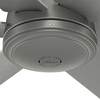 image:imageHunter 52 inch Jetty Matte Black Wet Rated Ceiling Fan and Wall Control  No Light Standard Mount Wall Control 6 Blades For Living Room Patio Porch Garage 51731Matte Silver
