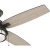image:imageHunter 52 inch Outdoor Ceiling Fan in Noble Bronze with LED Light kit Renewed