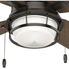 image:imageHunter 52 inch Outdoor Ceiling Fan in Noble Bronze with LED Light kit Renewed