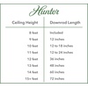 image:imageHunter 99307 Downrod for Ceiling Fans 72 Matte Silver