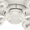 image:imageHunter Brunswick Indoor  Outdoor Ceiling Fan with Remote Control 52 Fresh White